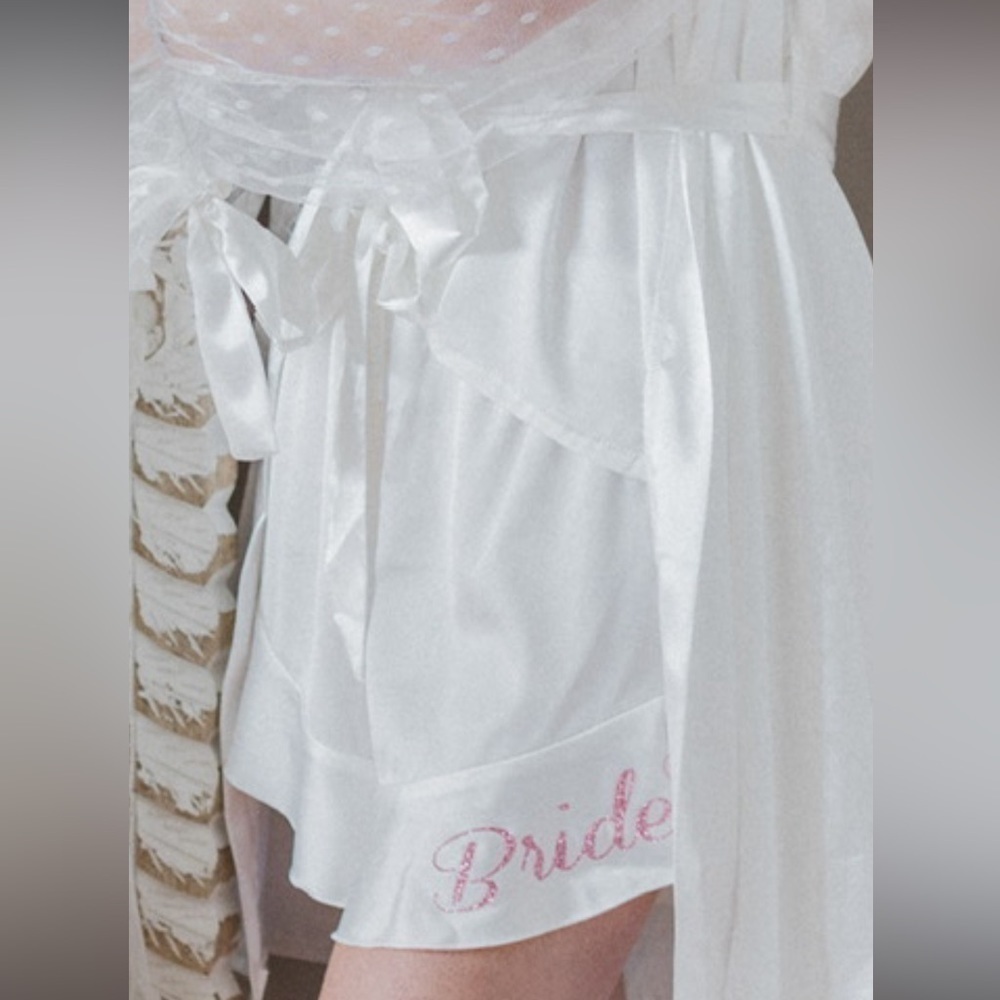 Women’s Bride Pajamas Shorts - Picture 7 of 8
